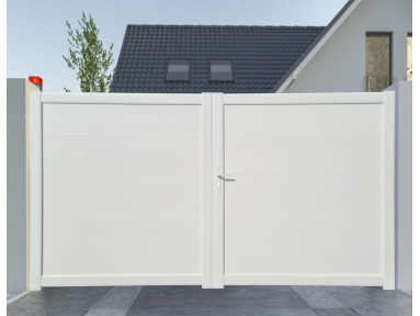 Portail Palma en PVC hauteur 1,65 mètres