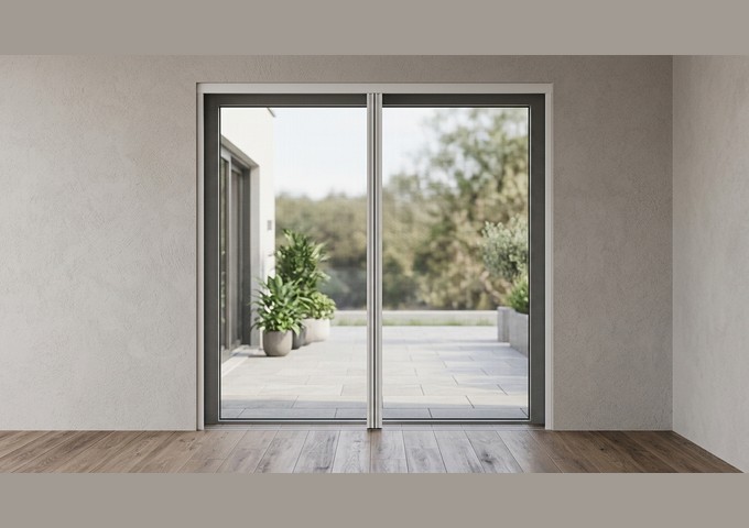Moustiquaire enroulable latérale 2 vantaux sur mesure