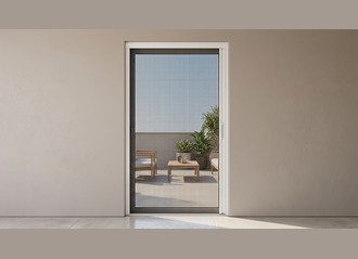 Moustiquaire enroulable latérale à poignée 1 vantail sur mesure