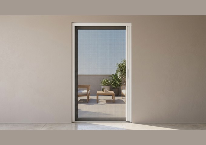 Moustiquaire enroulable latérale à poignée 1 vantail sur mesure