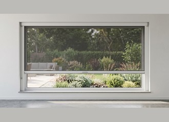 Moustiquaire de fenêtre enroulable verticale sur mesure