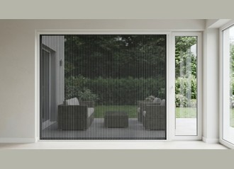 Moustiquaire plissée pour fenêtre 1 vantail sur mesure