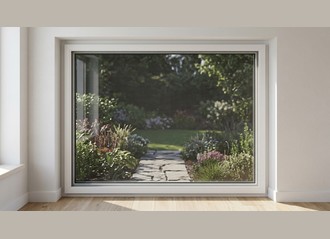 Moustiquaire à cadre fixe sur mesure