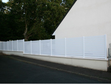 Clôture PVC brise vue Tyrel 020