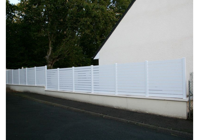 Clôture PVC brise vue Tyrel 020