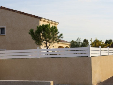 Clôture PVC brise vue Tyrel 020