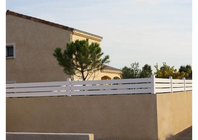Clôture PVC brise vue Tyrel 020