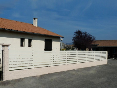 Clôture PVC brise vue Tyrel 050