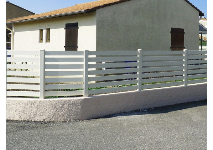 Clôture PVC brise vue Tyrel 050