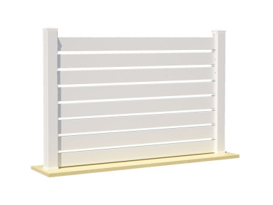 Clôture PVC brise vue Tyrel 020