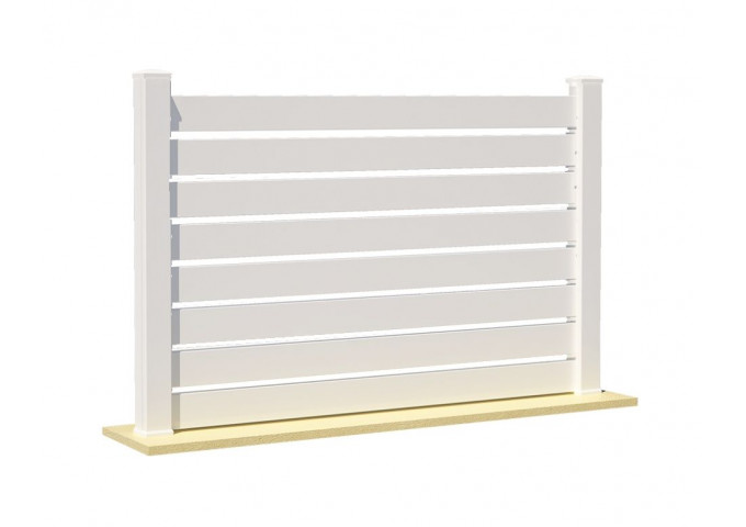 Clôture PVC brise vue Tyrel 020