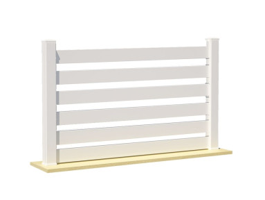 Clôture PVC brise vue Tyrel 050