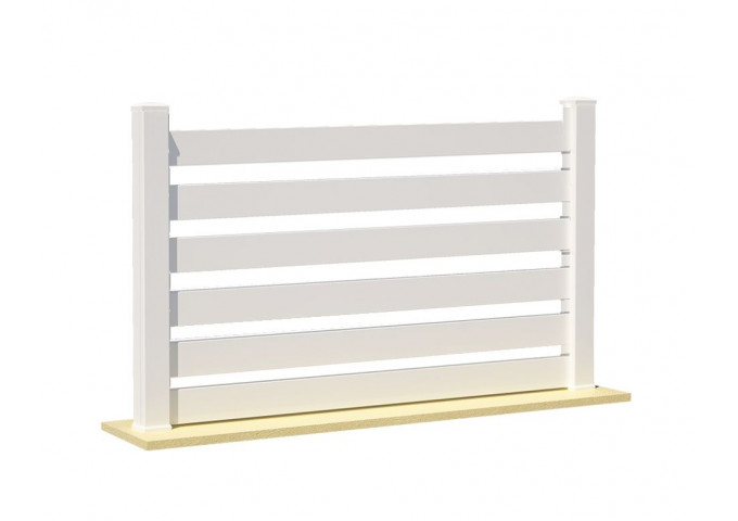 Clôture PVC brise vue Tyrel 050 Clôture PVC brise vue Tyrel 050