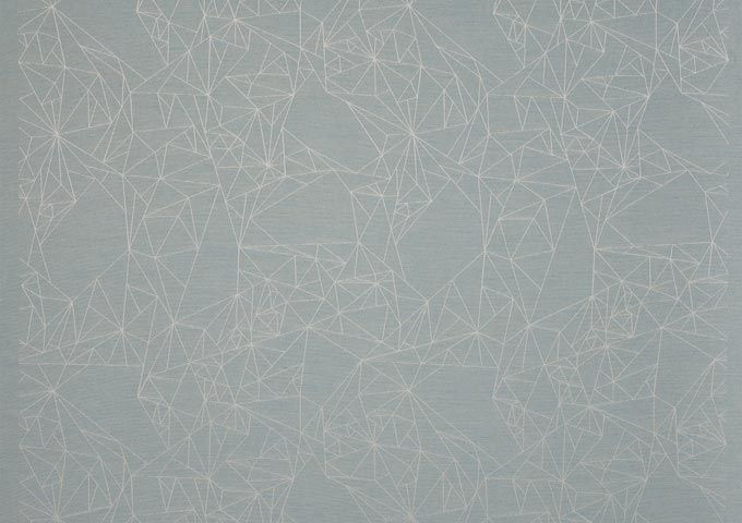 Lambrequin dickson Constellation Blue j180