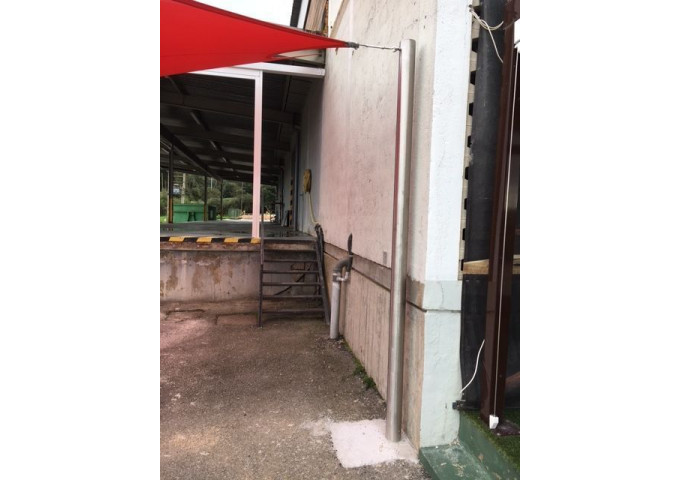 toile de pergola pvc Commercial 95 Rouge