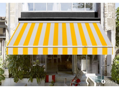 Toile de store BS jaune Dickson orchestra 8553