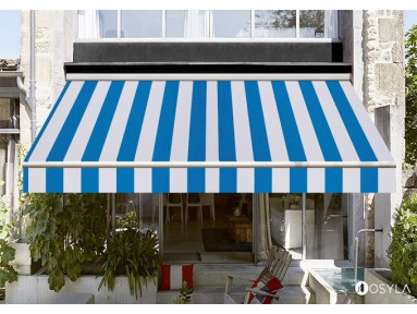 Toile de store BS bleu Dickson orchestra 8910