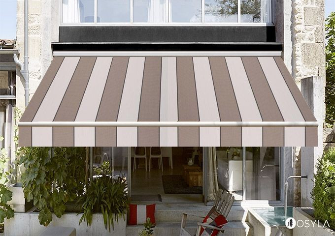 Toile de store sienne Dickson orchestra d100 Toile de store sienne Dickson orchestra d100