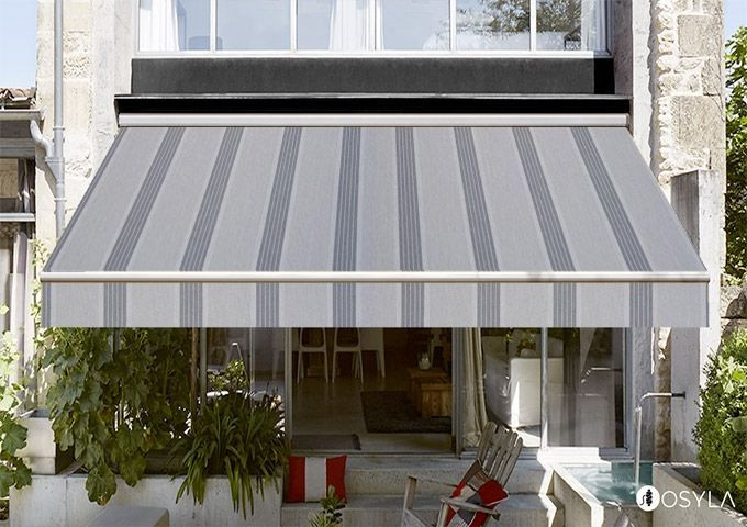 Toile de store manosque grey Dickson orchestra d309 sur mesure