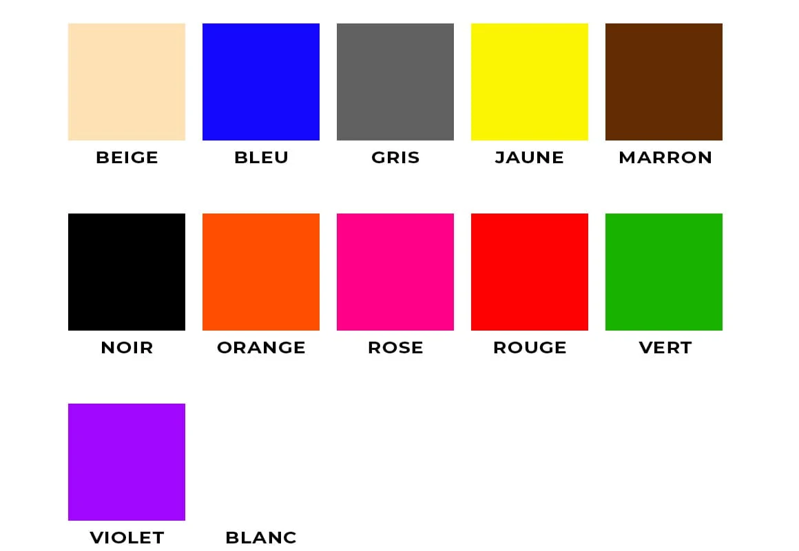 Calibrage de couleur pour les toiles rendu ecran