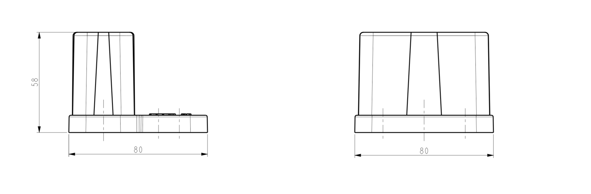 Pied pergola face