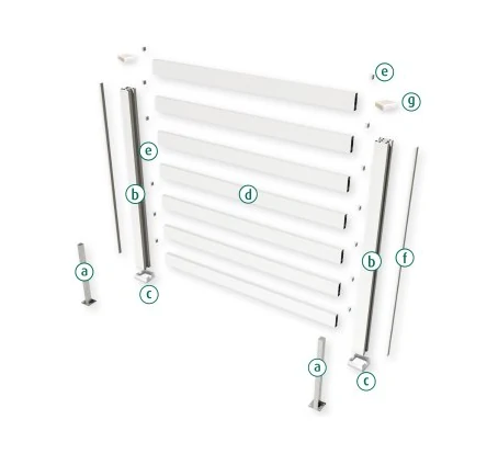 schema cloture pvc tyrel